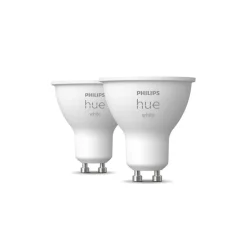 PHILIPS HUE WHITE ÄLYLAMPPU 5.2W GU10 2KPL 400L 2700K