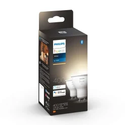 PHILIPS HUE WHITE ÄLYLAMPPU 5.2W GU10 2KPL 400L 2700K