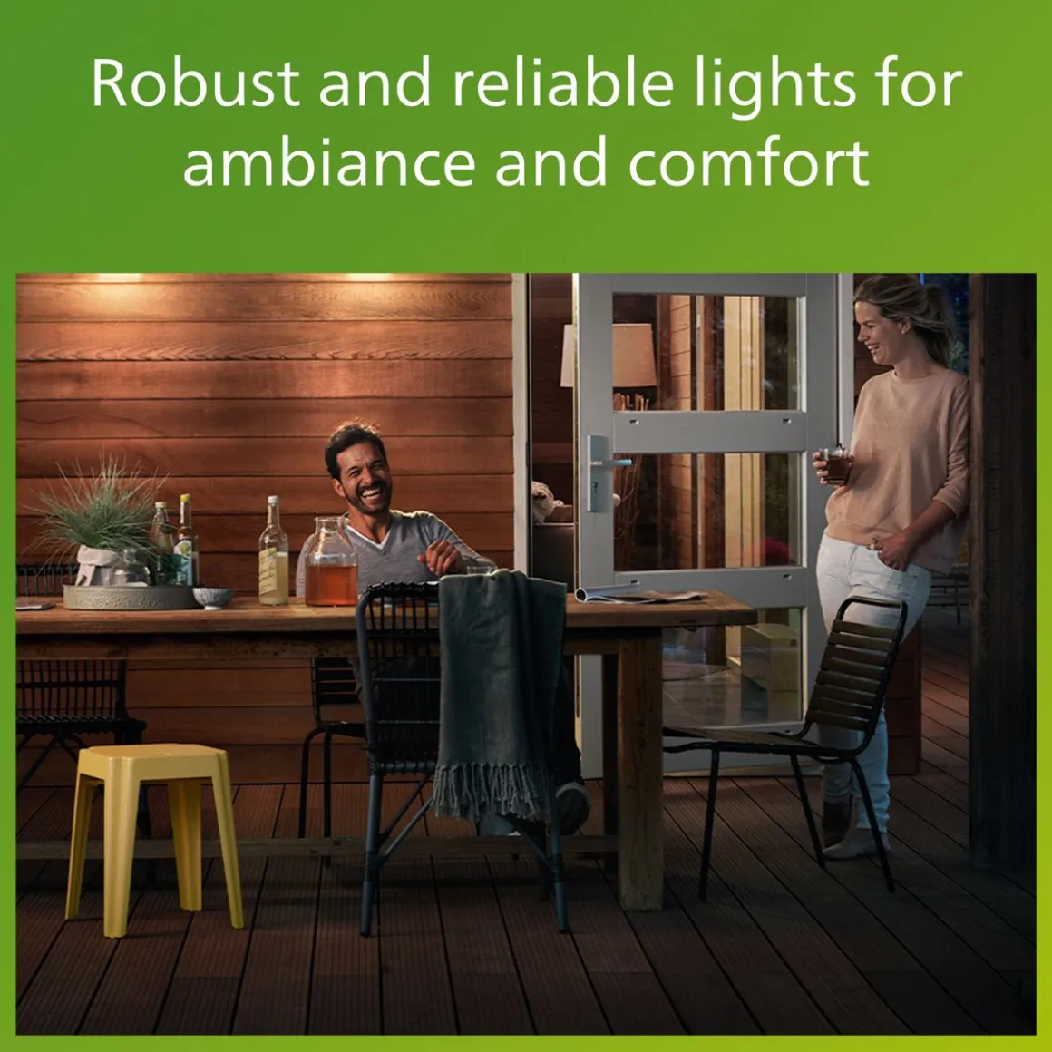 PHILIPS INYMA ULKOSEINÄVALAISIN MAX 25W E27 MUSTA