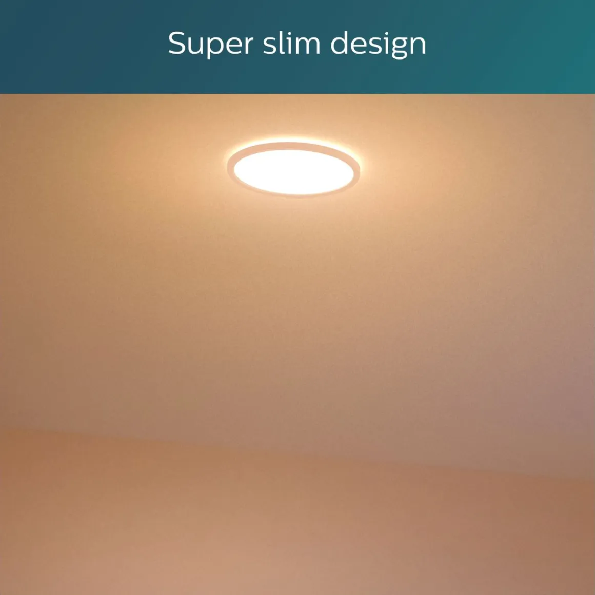 PHILIPS KATTOVALAISIN 29,5 CM 18W 27K IP44 MUSTA PYÖREÄ