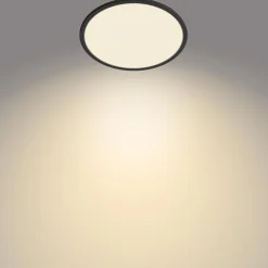 PHILIPS KATTOVALAISIN 29,5 CM 18W 27K IP44 MUSTA PYÖREÄ
