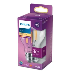 PHILIPS LED-LAMPPU 40W A60 E27 KIRKAS 470L 2700K