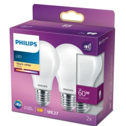 PHILIPS LED-LAMPPU 60W A60 E27 2KPL 806L 2700K