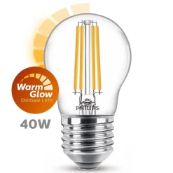 PHILIPS LED-LAMPPU 40W P45 E27 KIRKAS 470L 2200-2700K