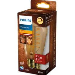 PHILIPS LED-LAMPPU 25W ST64 E27 GOLD 250L 1800K