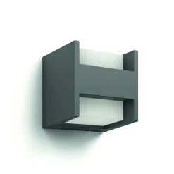 PHILIPS ARBOUR ULKOSEINÄVALAISIN ANTRASIITTI 2X4.5W IP44 2700K
