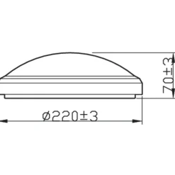 PHILIPS DORIS KATTOVALAISIN VALKOINEN 6W 27K IP44 600L 2700K