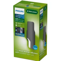 PHILIPS FIRA ULTRA EFFICIENT ULKOSEINÄVALAISIN 2X4,3W 27K ANTRA