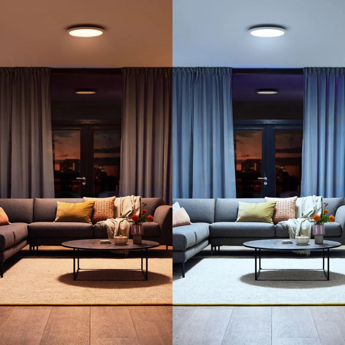 PHILIPS HUE AURELLE PANEELIVALAISIN 30CM 2000-6500K PYÖ