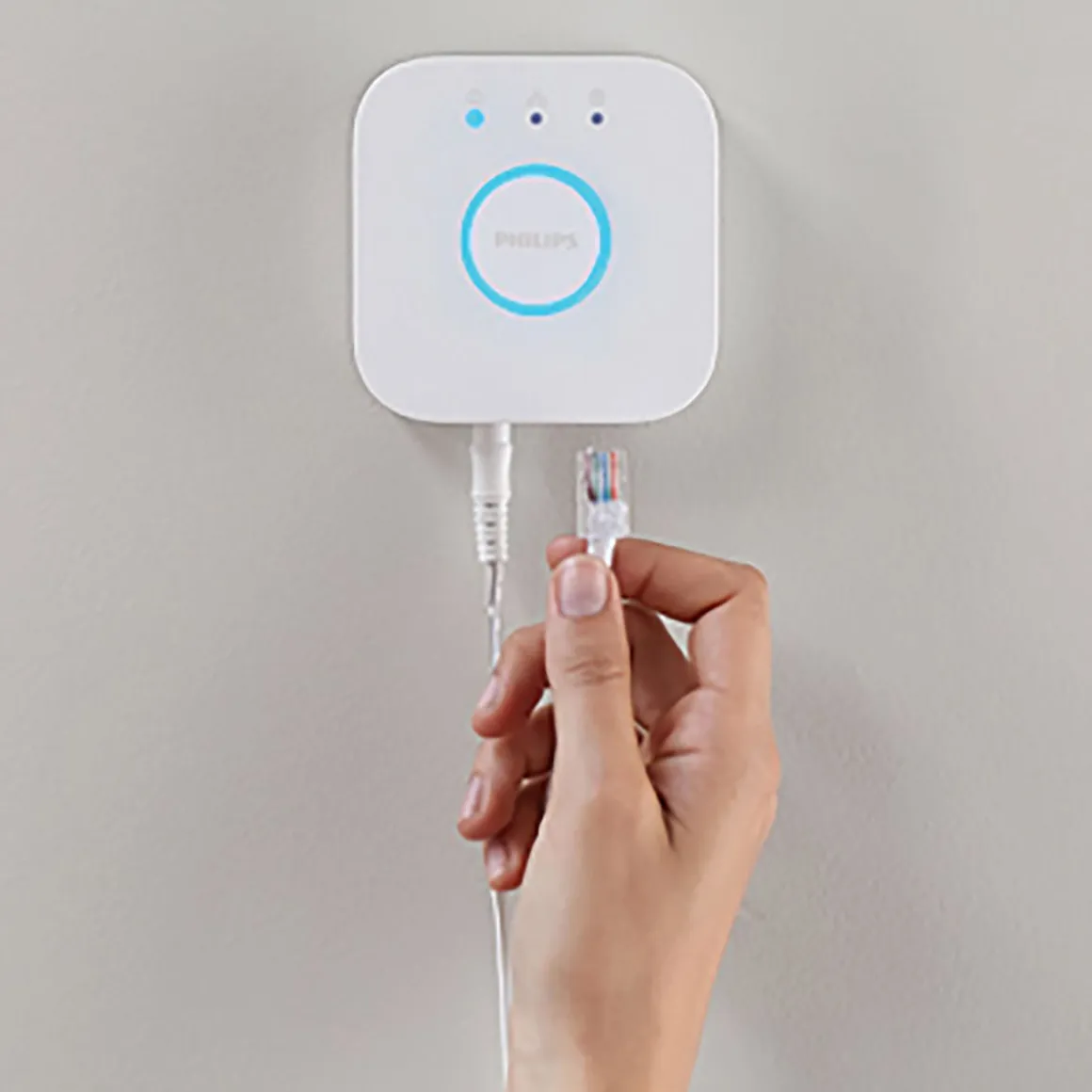 PHILIPS HUE BRIDGE VALAISTUSJÄRJESTELMÄN OHJAUSLAITE