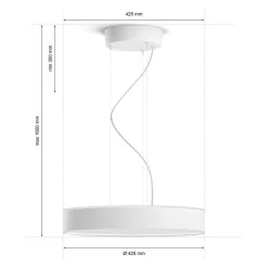 PHILIPS HUE ENRAVE RIIPPUVALAISIN 42,5CM 2200-6500K