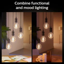 PHILIPS HUE WA ÄLYLAMPPU FILAMENT 7W G93 E27 550L 2200-4500K