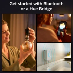 PHILIPS HUE WA ÄLYLAMPPU FILAMENT 7W G93 E27 550L 2200-4500K