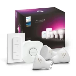 PHILIPS HUE WCA ALOITUSPAKKAUS 4.3W GU10 3KPL 230L 2000-6500K