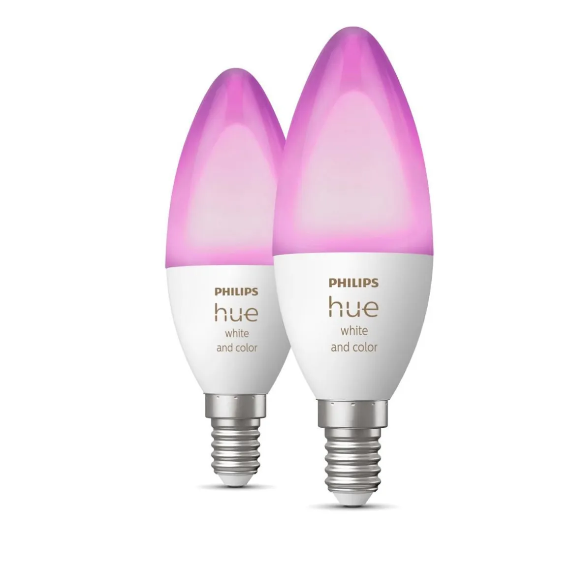 PHILIPS HUE WCA ÄLYLAMPPU 4W B39 E14 2KPL 320L 2000-6500K