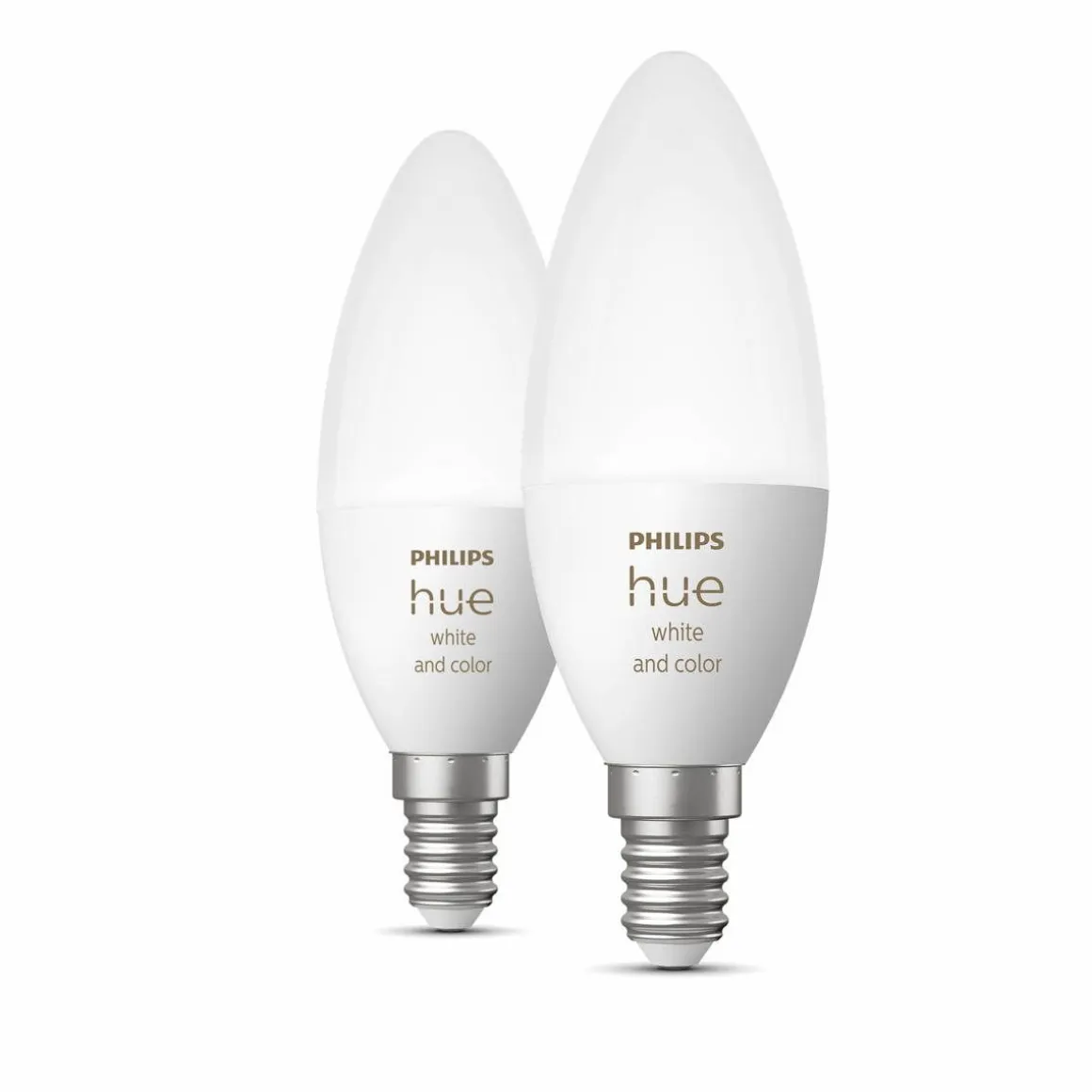 PHILIPS HUE WCA ÄLYLAMPPU 4W B39 E14 2KPL 320L 2000-6500K