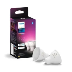 PHILIPS HUE WCA ÄLYLAMPPU 4.3W GU10 2KPL 230L 2000-6500K