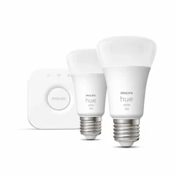 PHILIPS HUE WHITE ALOITUSPAKKAUS 9.5W A60 E27 2KPL 1055L 2700K