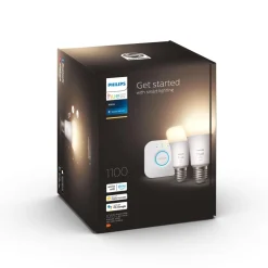 PHILIPS HUE WHITE ALOITUSPAKKAUS 9.5W A60 E27 2KPL 1055L 2700K