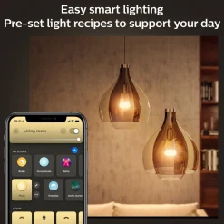 PHILIPS HUE WHITE AMBIANCE ÄLYLAMPPU 8W A60 E27 800L 2200-6500