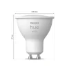 PHILIPS HUE WHITE ÄLYLAMPPU 5.2W GU10 400L 2700K