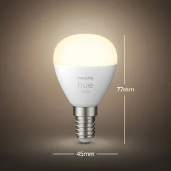PHILIPS HUE WHITE ÄLYLAMPPU 5.7W LUSTER E14 470L 2700K