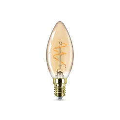 PHILIPS LED KYNTTILÄLAMPPU 15W B35 E14 AMBER 1800K HIMMENNYS