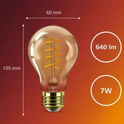 PHILIPS LED-LAMPPU 7W A60 E27 2200-2700K