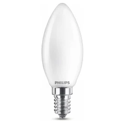PHILIPS LED-LAMPPU 40W B35 E14 HUURRE 470L 2700K