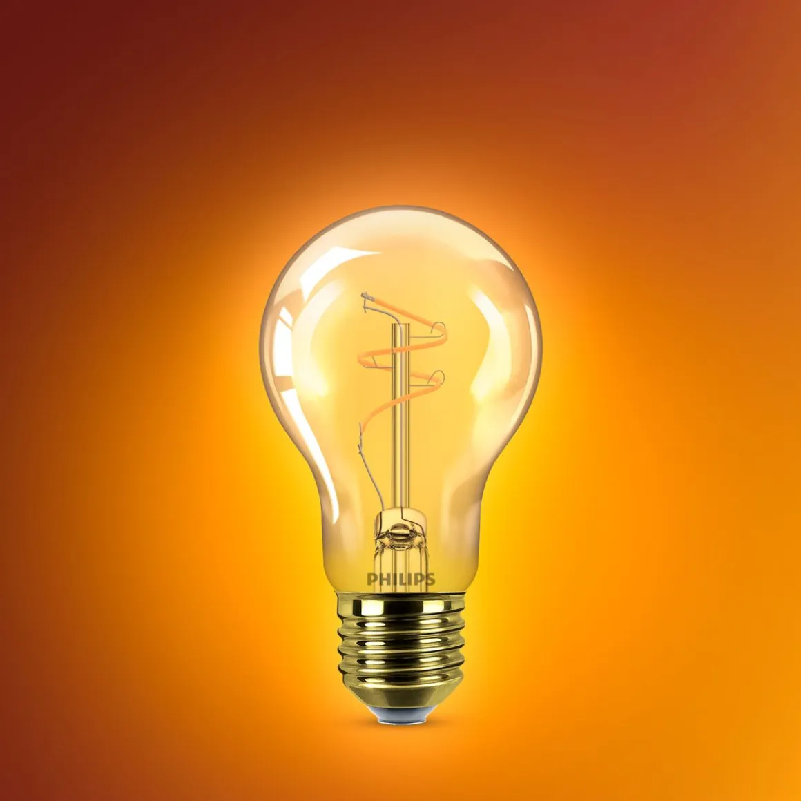 PHILIPS LED LAMPPU 25W E27 AMBER 1800K HIMMENNYS