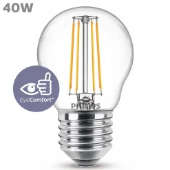 PHILIPS LED-LAMPPU 40W E27 P45 KIRKAS 470L 2700K