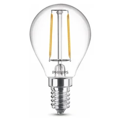 PHILIPS LED-LAMPPU 25W P45 E14 KIRKAS 250L 2700K