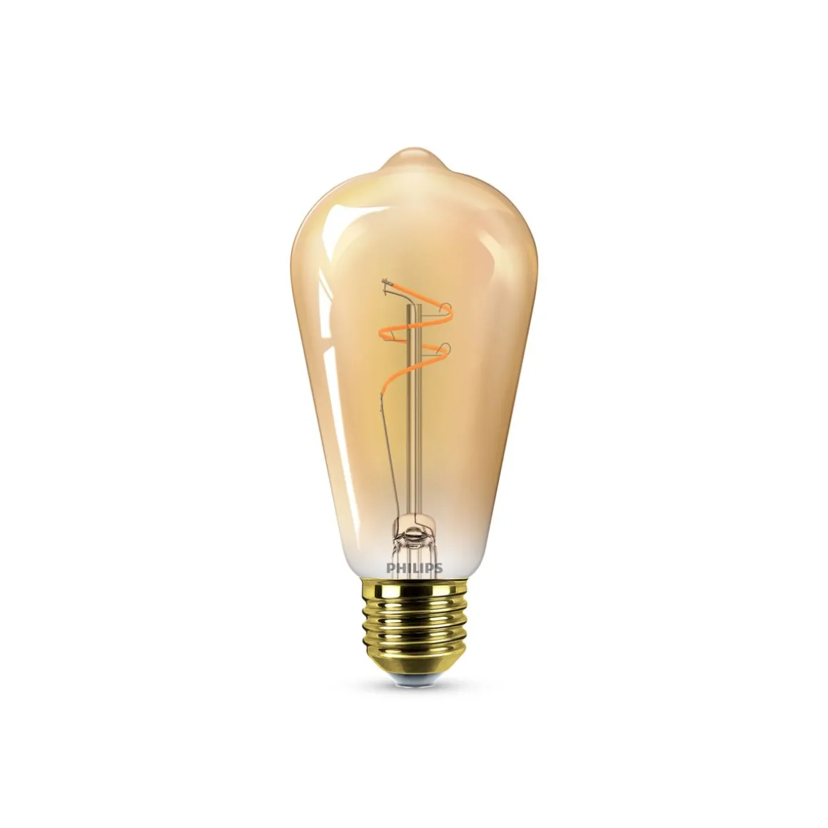 PHILIPS LED LAMPPU 25W ST64 E27 AMBER 1800K HIMMENNYS