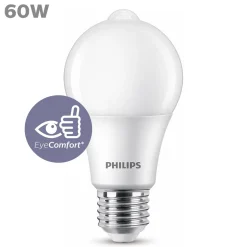 PHILIPS LED LIIKETUNNISTINLAMPPU 60W A60 E27 806L 2700K