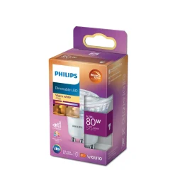 PHILIPS LED SPOTTILAMPPU 80W GU10 HIMMENNETTÄVÄ 650L 2200-2700K