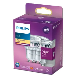 PHILIPS LED SPOTTILAMPPU 25W GU10 2KPL 215L 2700K