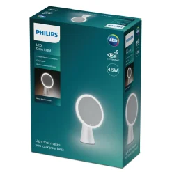 PHILIPS MIRROR LED-MEIKKIPEILI 4.5W 3000-5000K USB VALKOINEN