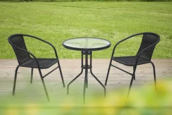 PIHAPUU BISTROSET ROMA PÖYTÄ+ 2 TUOLIA
