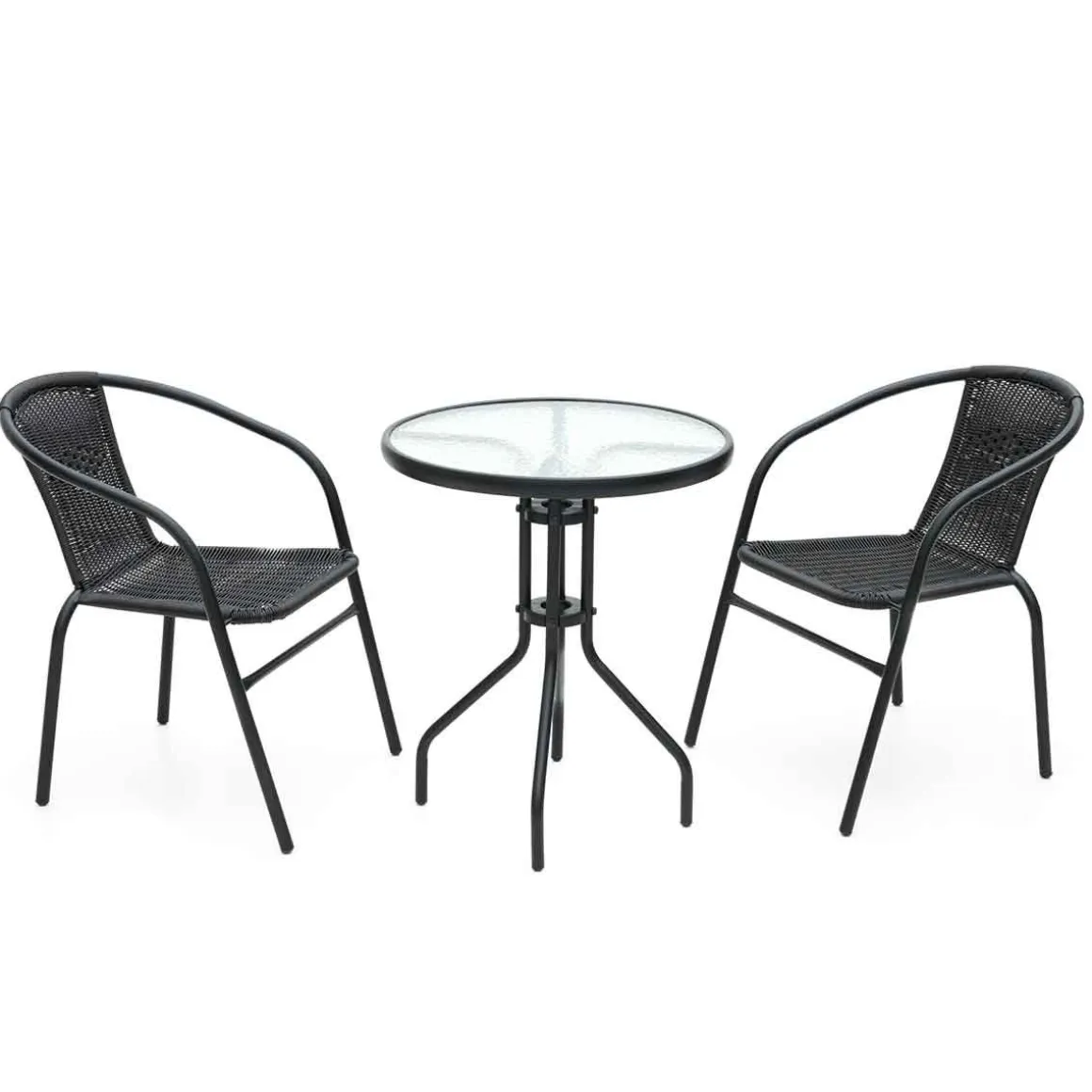 PIHAPUU BISTROSET ROMA PÖYTÄ+ 2 TUOLIA