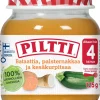 PILTTI BATAATTIA, PALSTERNAKKAA JA KESÄKURPITSAA LUOMU LASTENAT 125 G