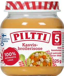 PILTTI KASVIS-BROILERISOSE 5KK 125 G