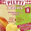 PILTTI KASVIS HEDELMÄ-KASVIS VÄLIPALA PERSIKKA-MANGO-HERNE-KIKH