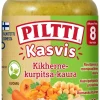 PILTTI KASVIS KIKHERNE-KURPITSA- KAURA LASTENATERIA 8KK LUOMU 190 G