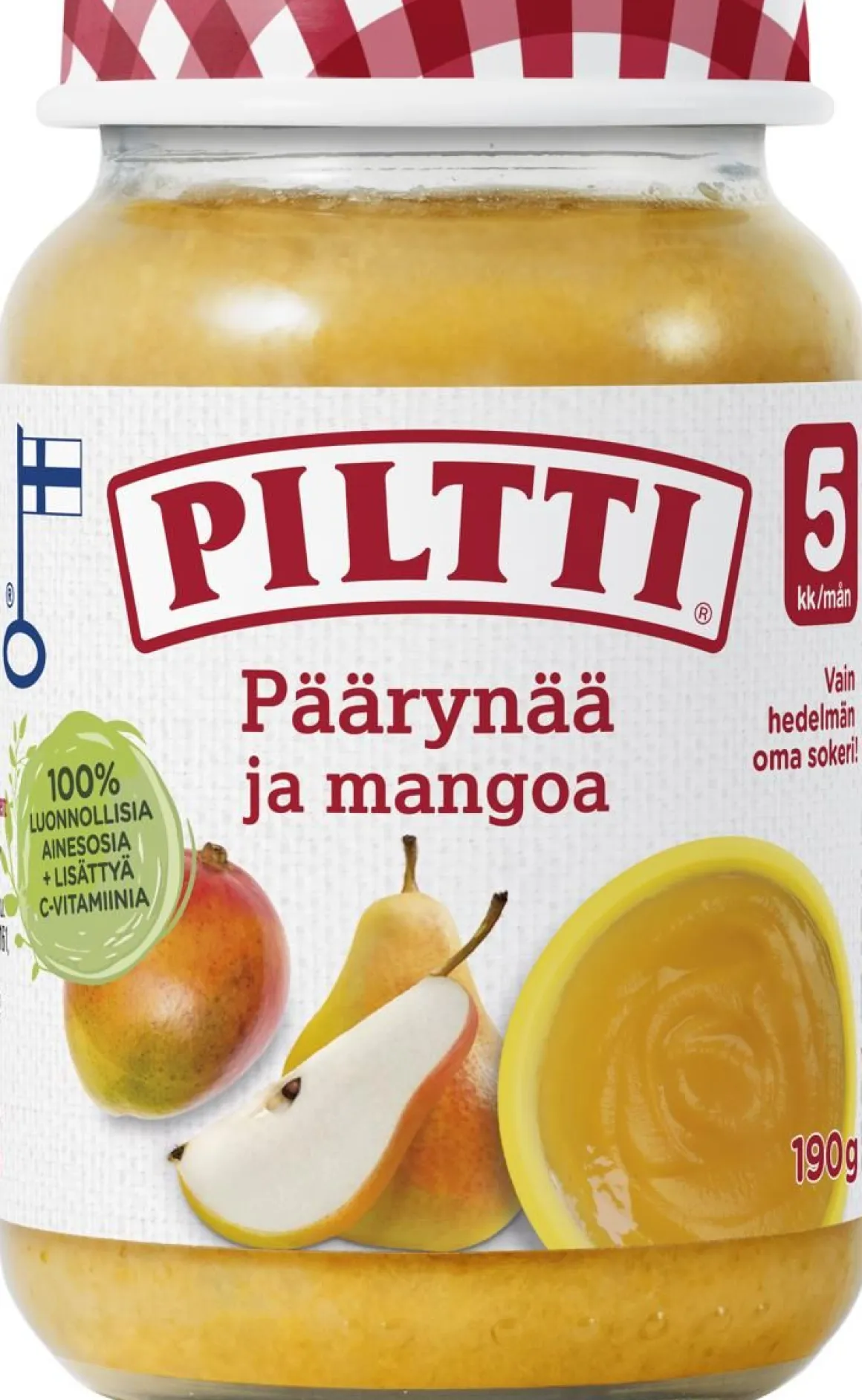 PILTTI PÄÄRYNÄÄ JA MANGOA 5KK 190 G
