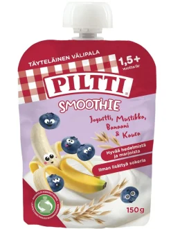 PILTTI SMOOTHIE JOGURTTI-MUSTIKKA-BANAANI-KAURA 1,5