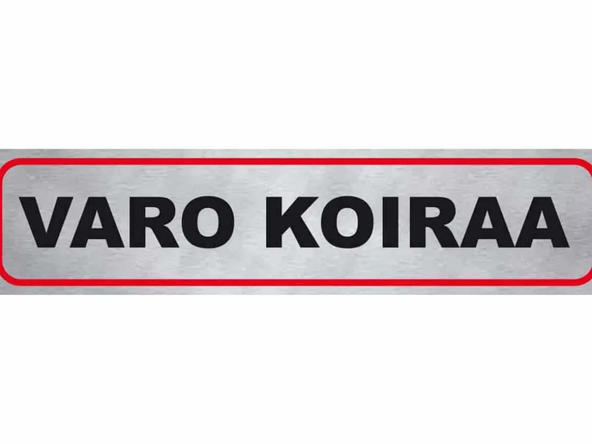 PISLA TARRA "VARO KOIRAA"