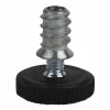 PISLA KALUSTEJALKA M6X25 MM MUSTA+ KAULUSMUHVI 6X15MM
