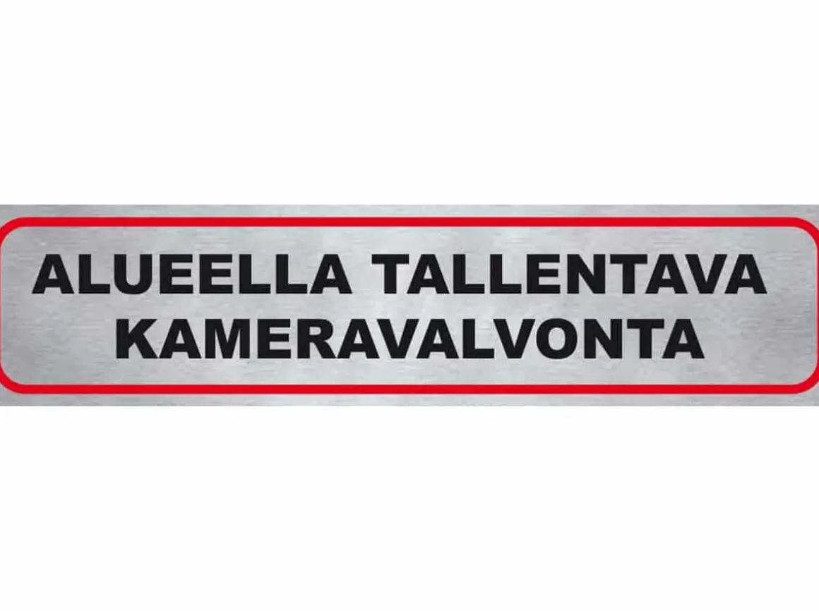 PISLA TARRA "ALUEELLA TALLENTAVA KAMERAVALVONTA"
