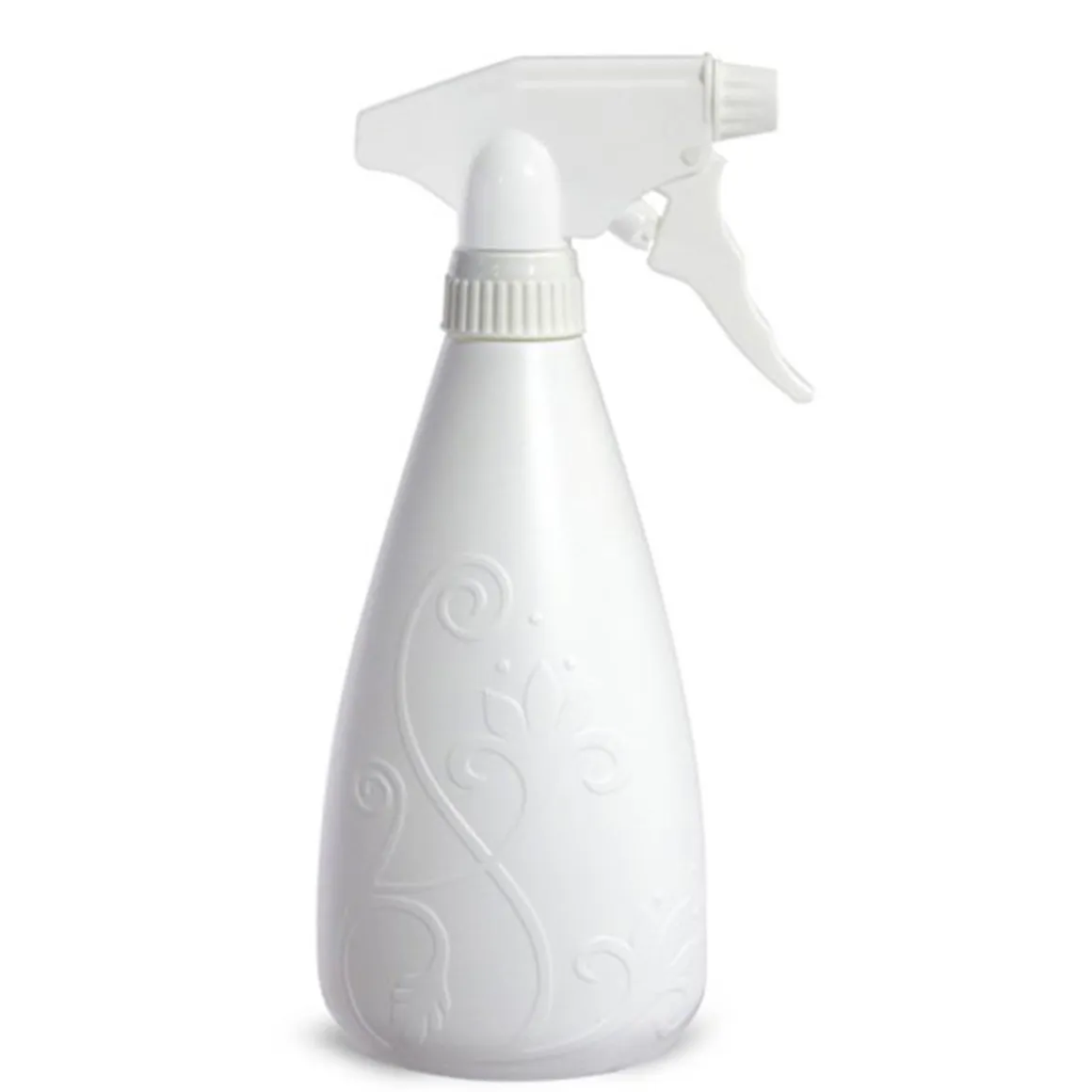 PLASTEX SUMUTINPULLO/ORNAMENTTI 0.7L VALKOINEN