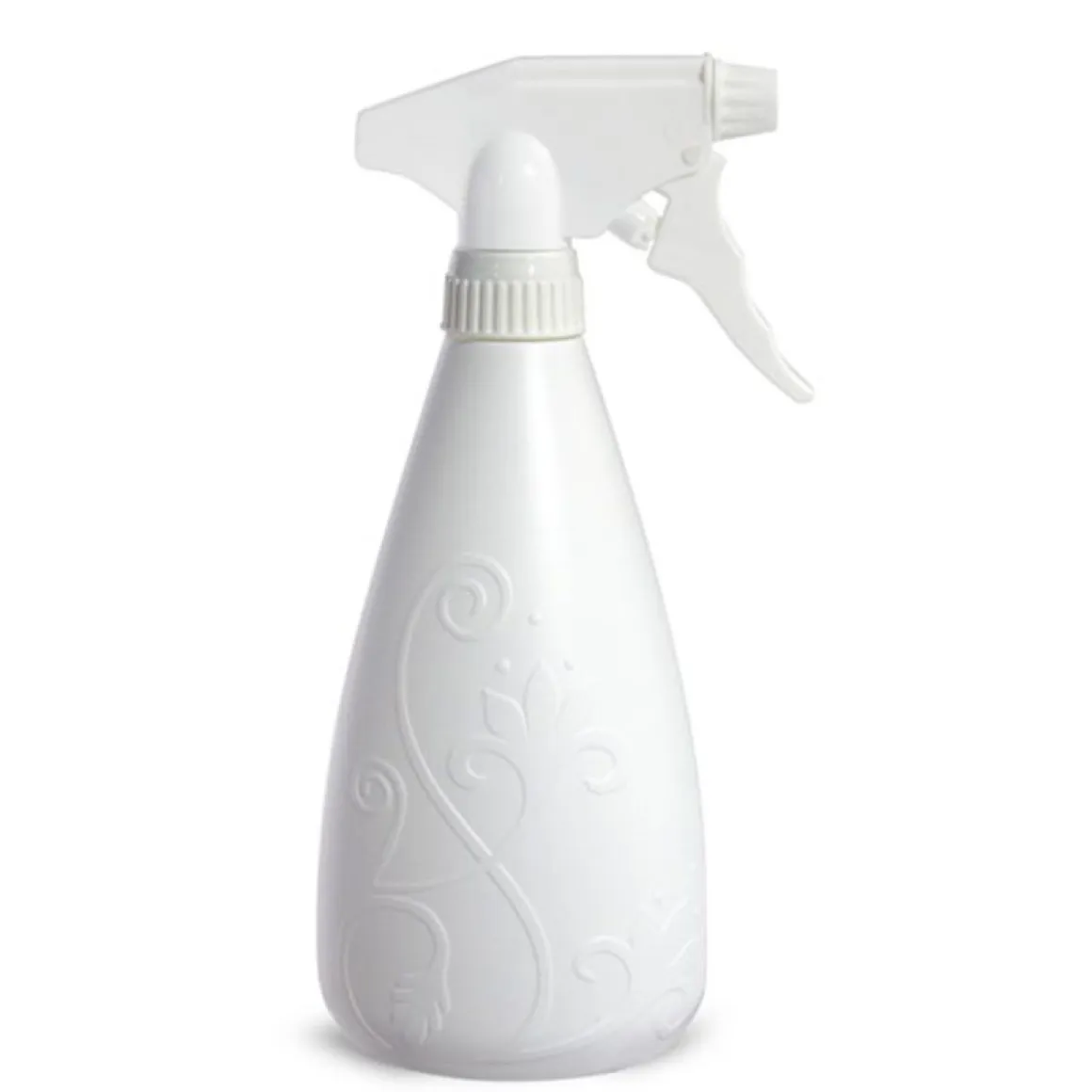 PLASTEX SUMUTINPULLO/ORNAMENTTI 0.7L VALKOINEN